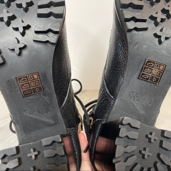 New! Kelsi Dagger Brooklyn Trek Lace Up Heeled Bootie 10 - Picture 13 of 14